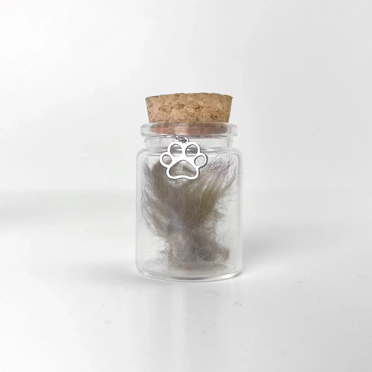 Fur locket keepsake